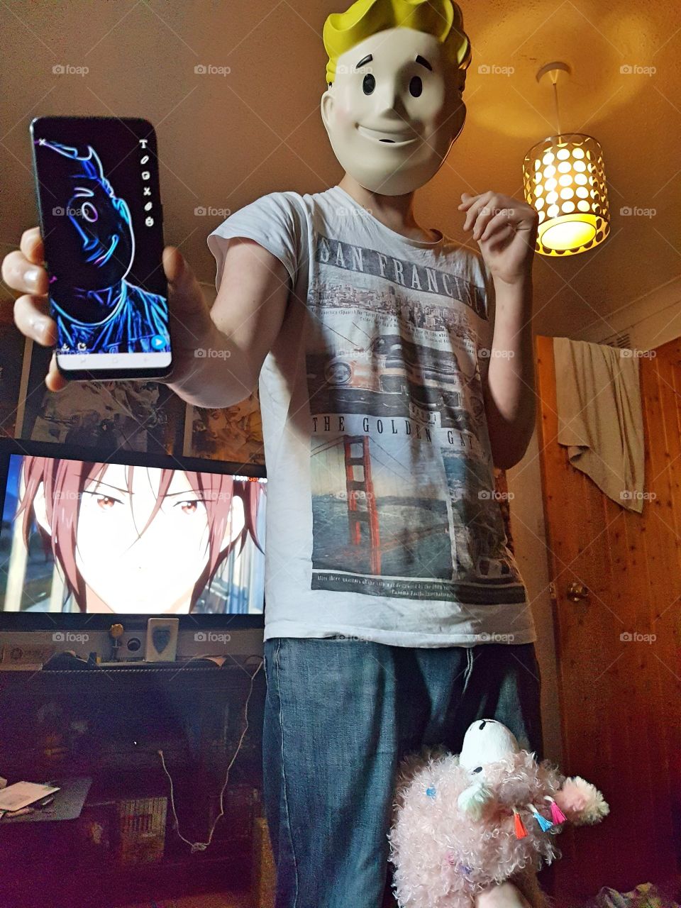 the other half being creative.