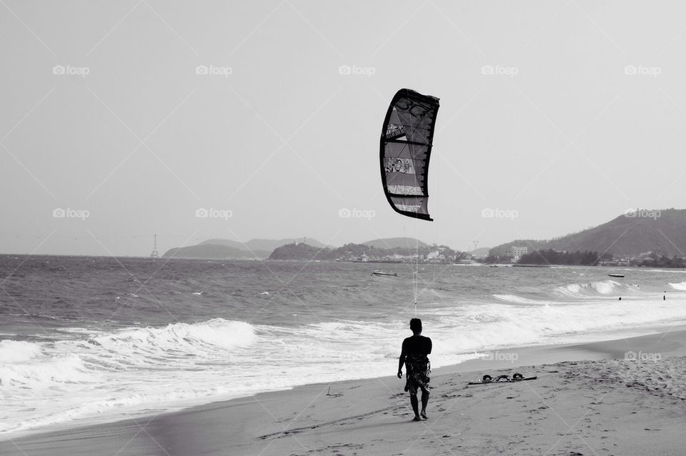 Surfing on Vietnam