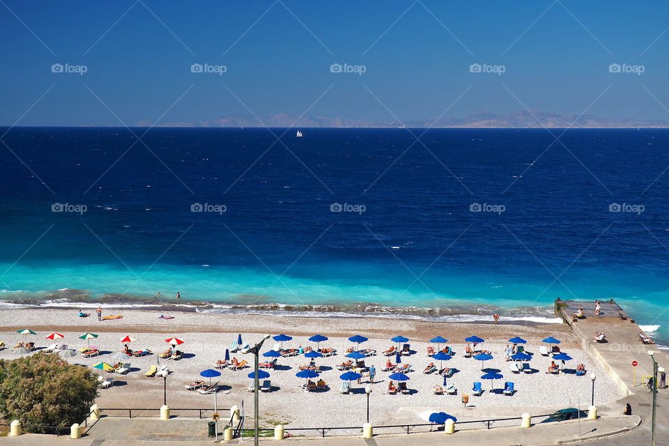 beach on Rodos