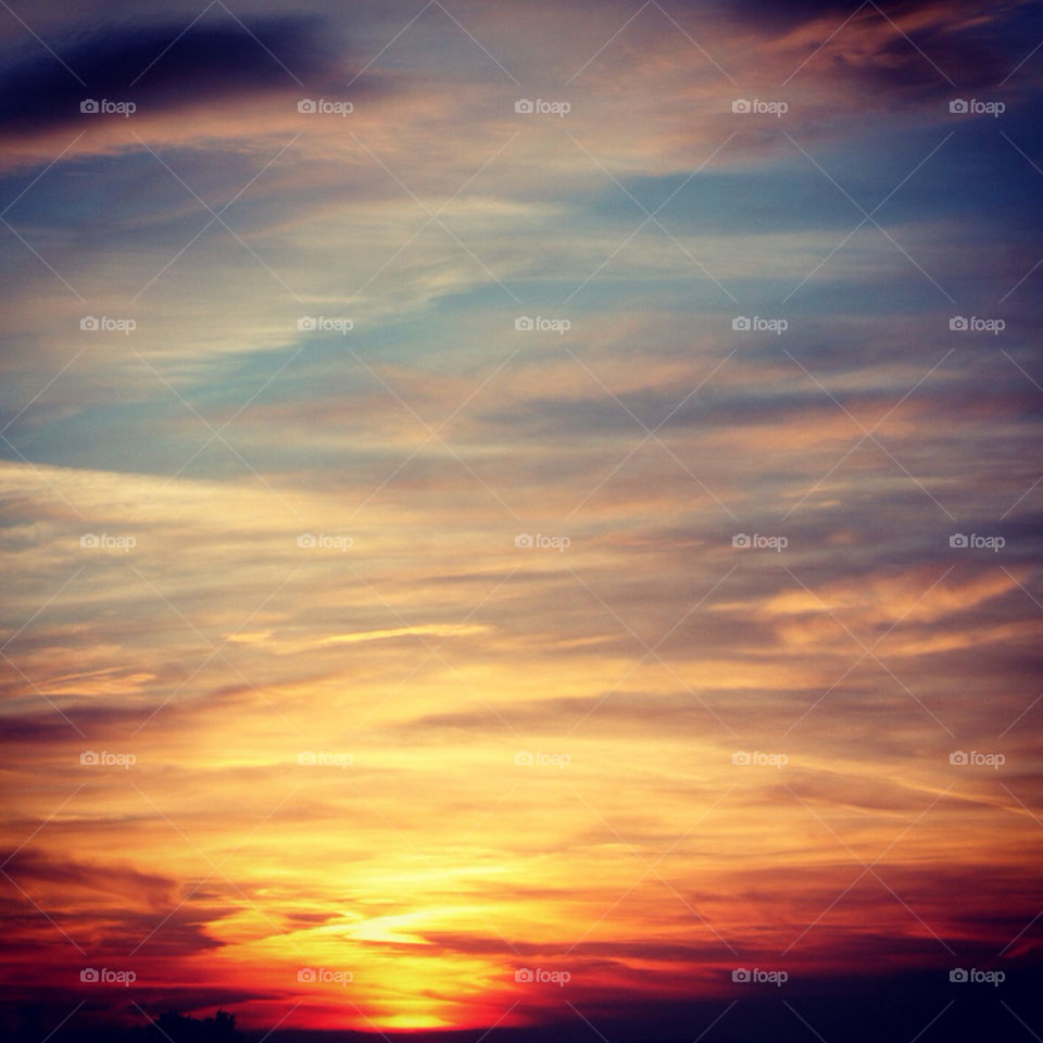 landscape sky sunset clouds by gadley