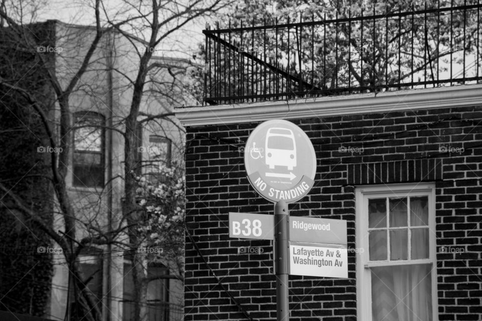 bus stop new York