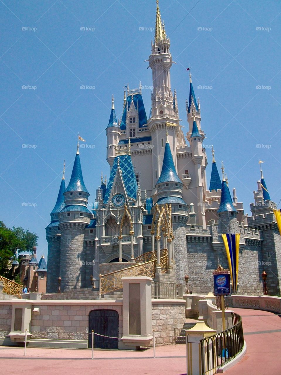 Castle at magic kingdom