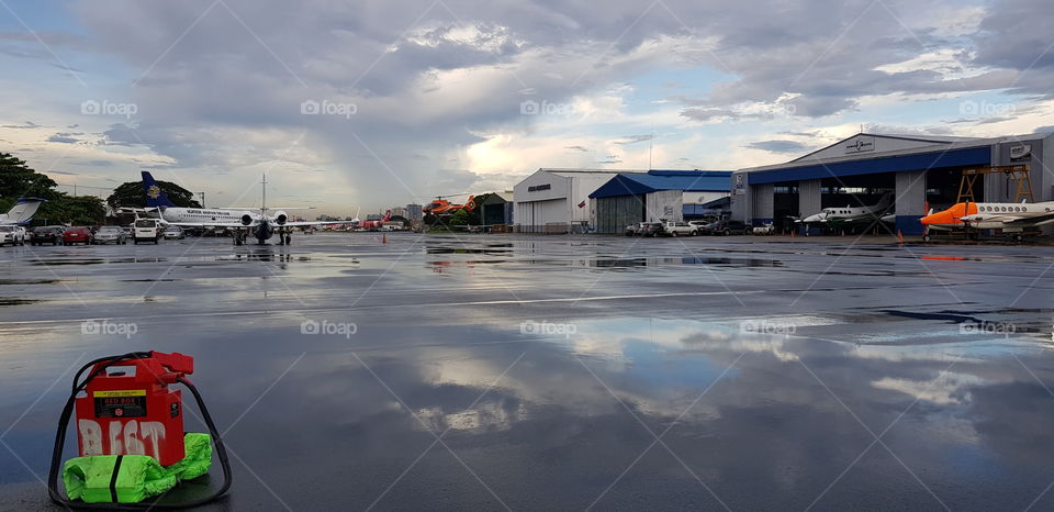 General Aviation after rain