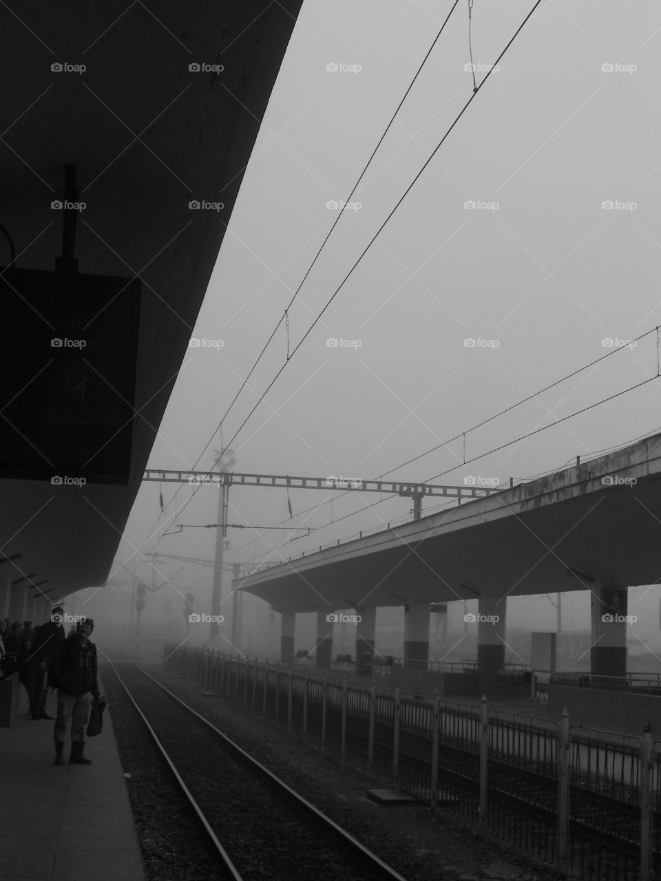 Mist in the Railway Station