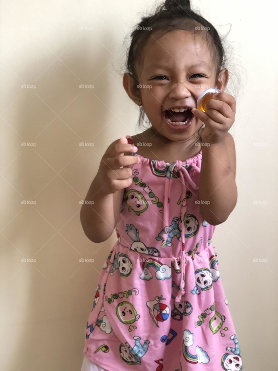 happiest toddler shot portrait