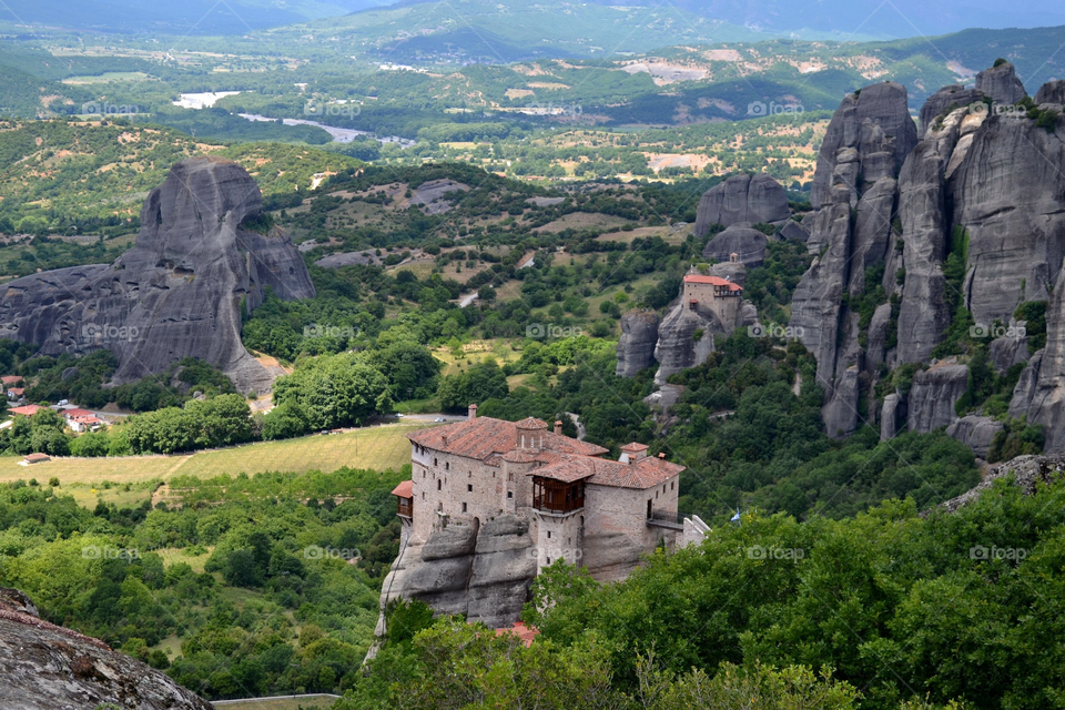 Meteora Monasteries in Greece 