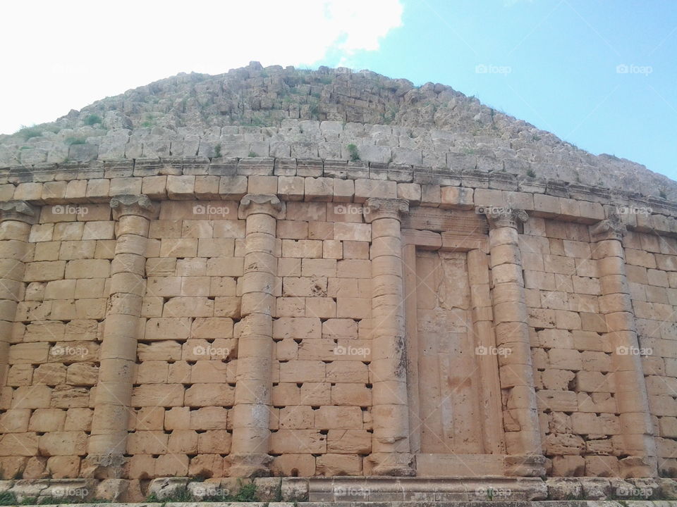 Shrine in Old Civilization in Tipaza - Algeria