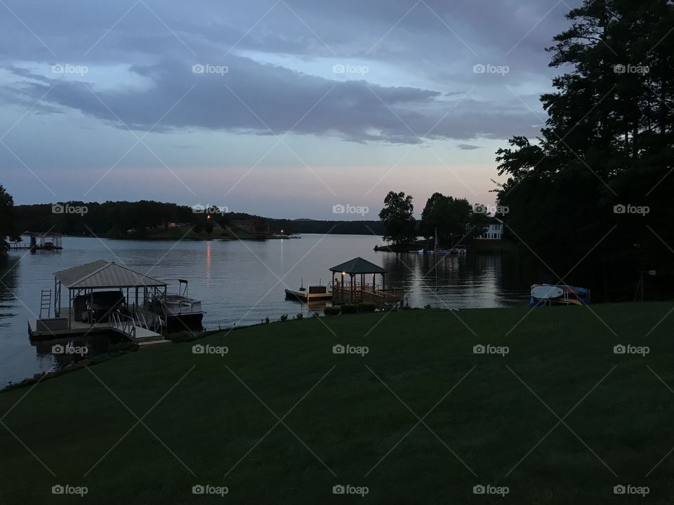 Water, No Person, Lake, River, Tree