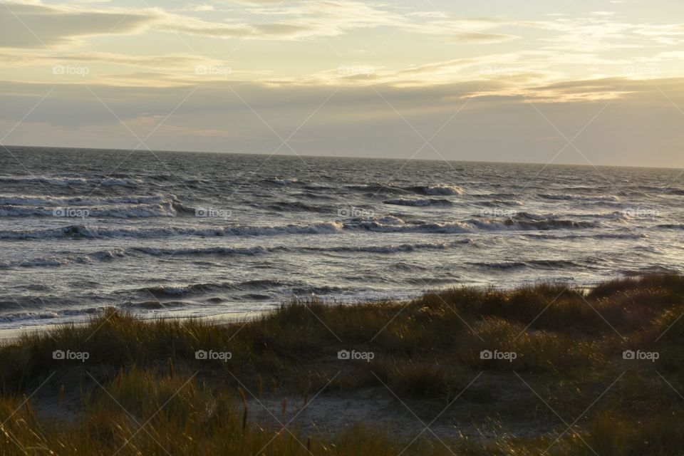 Water, Sea, Beach, Ocean, Sunset