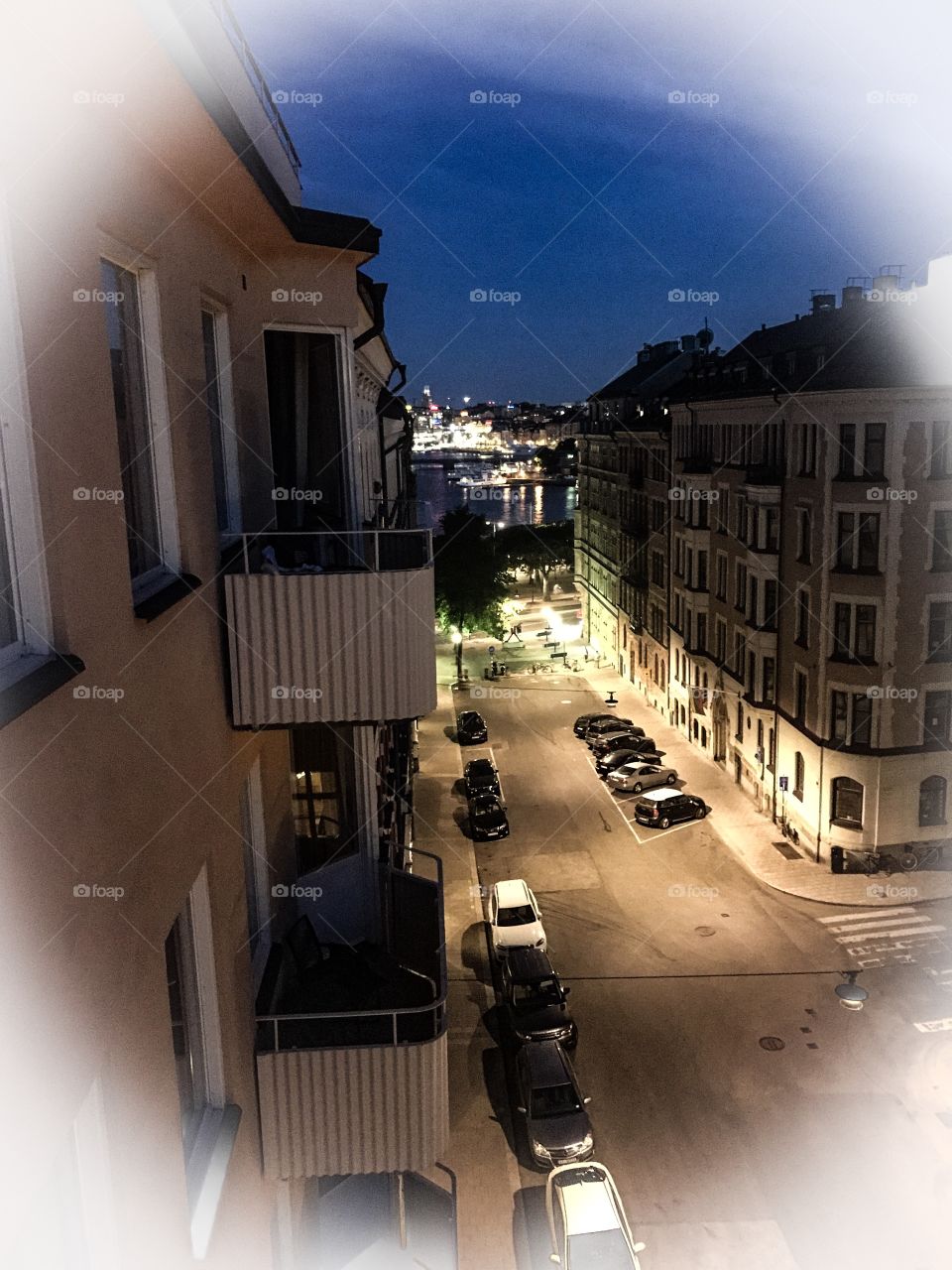 View from vacationflat in Stockholm 