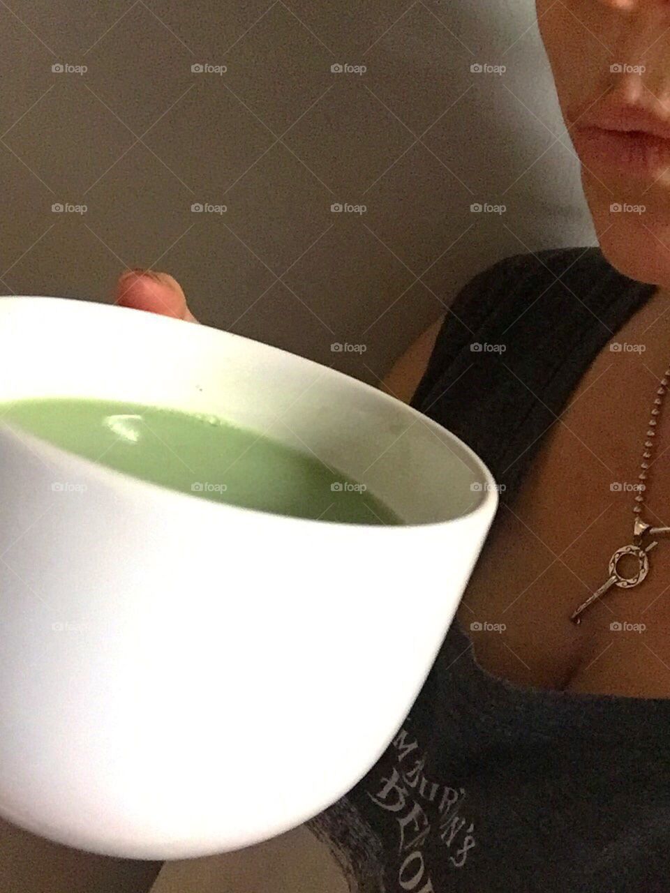Hot Matcha Green Tea 

