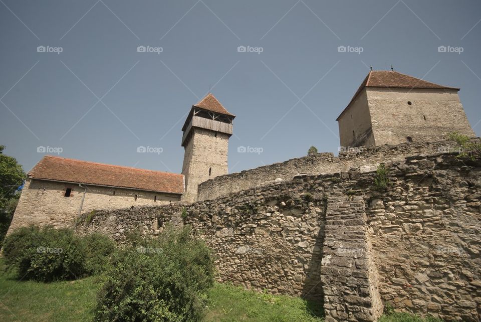 Medieval castle of Câlnic, Alba county, Romania