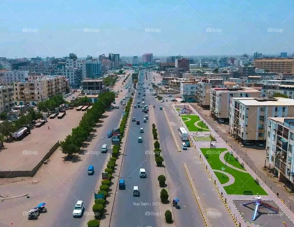 Glory be to God, the magnificent and picturesque view and the natural green trees are a view that is nothing more wonderful than it