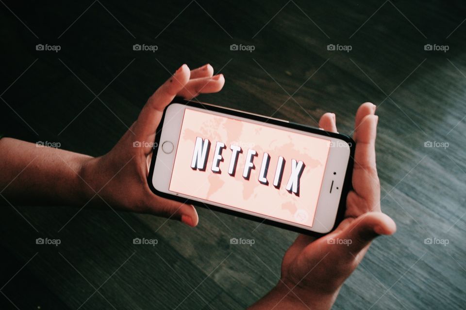 Watching Netflix over the phone 