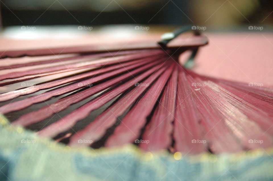 part of hand fan