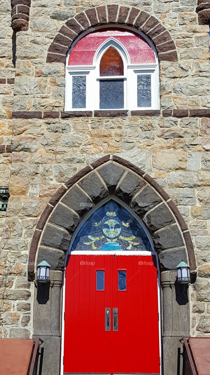 little church on the mountain