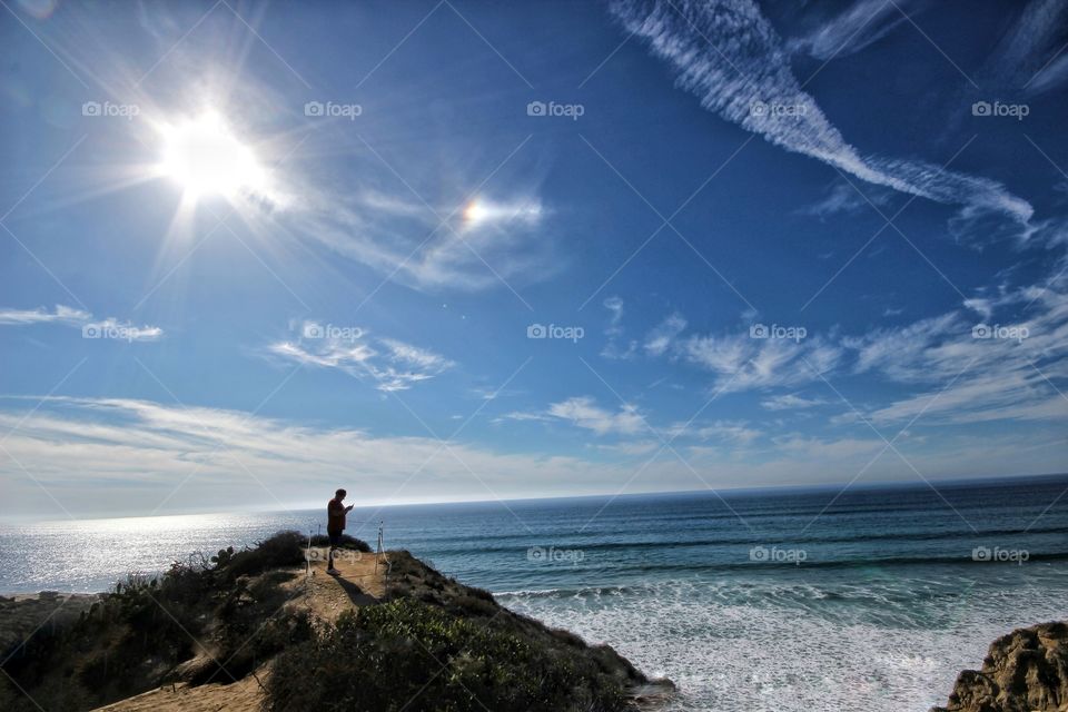 Cliffside beaches