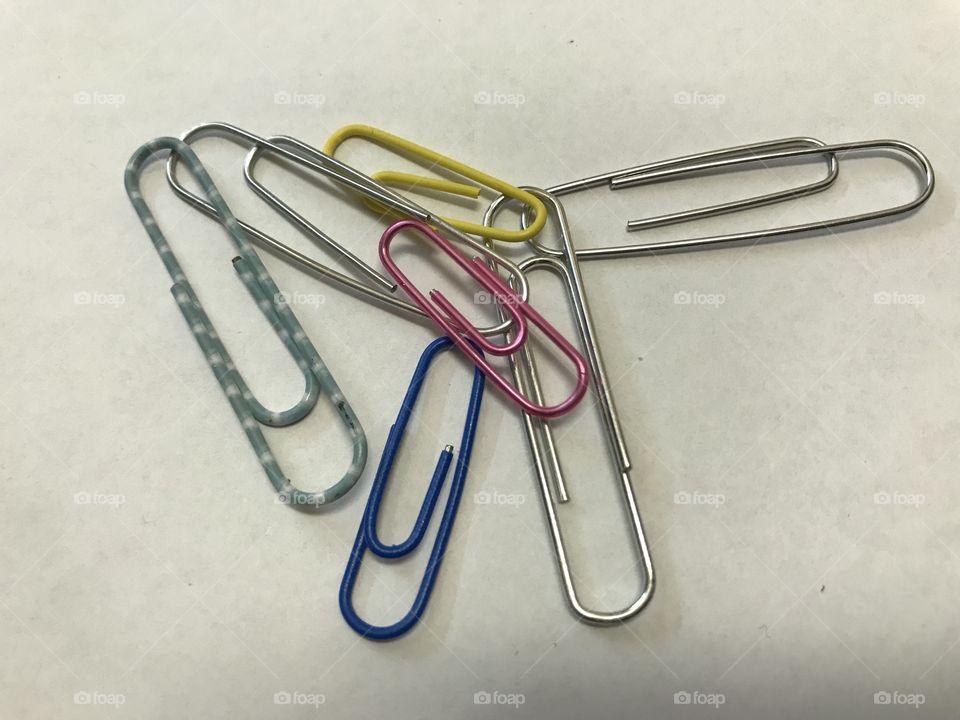 Paper clips office