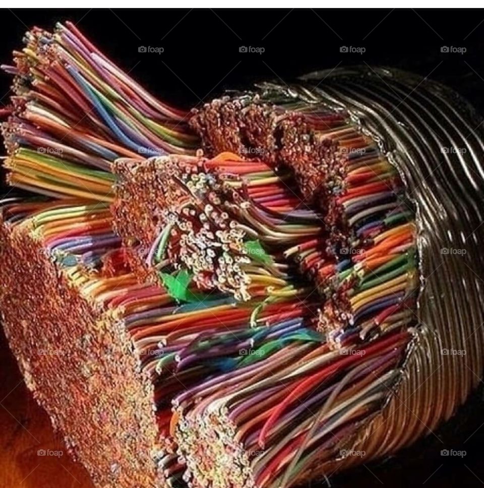 This is a Telephone cable