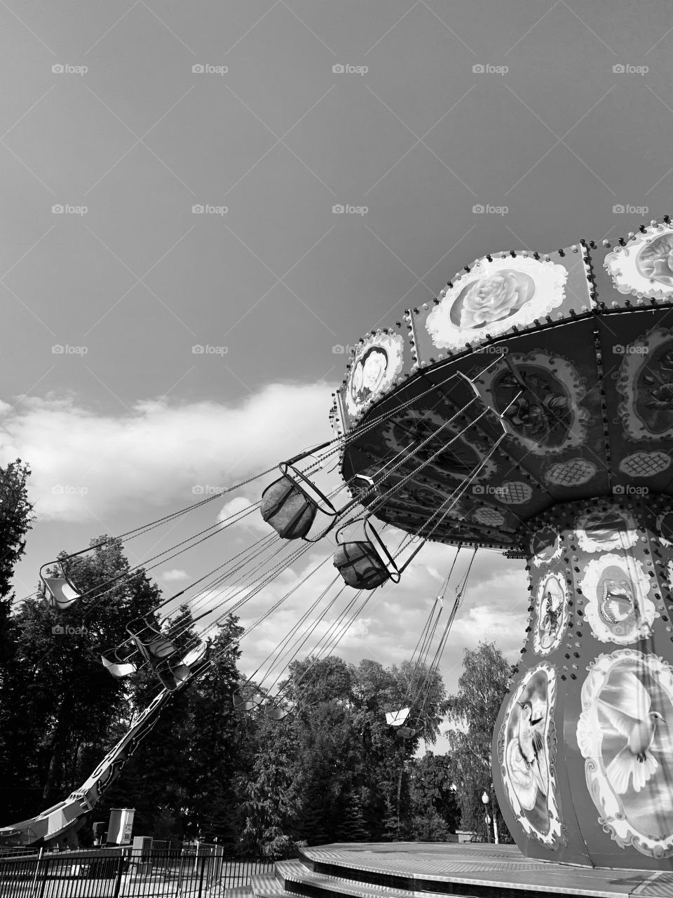 amusement park carousel