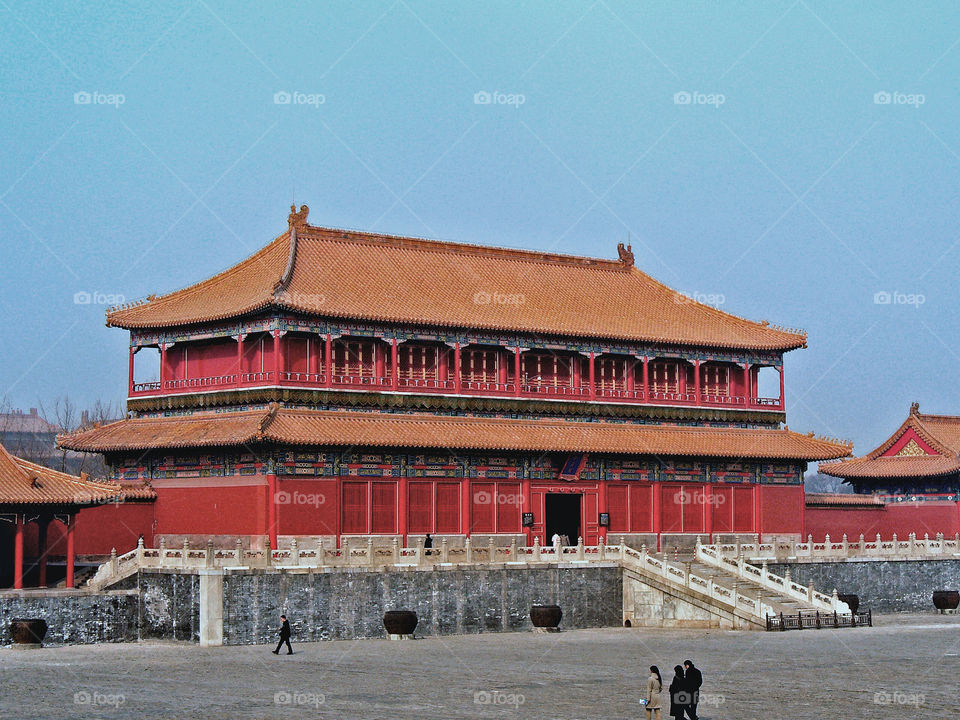 Entrance to the Forbidden City in Beijing, China