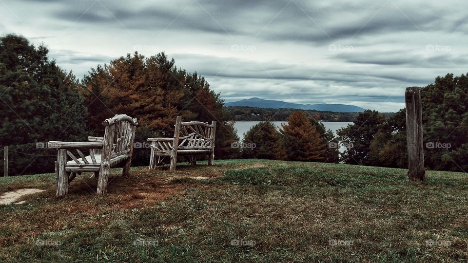 Dreary Day on the River