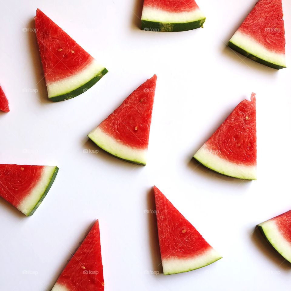 Watermelon slices 