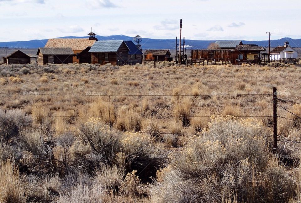 Old West Town Reconstructed