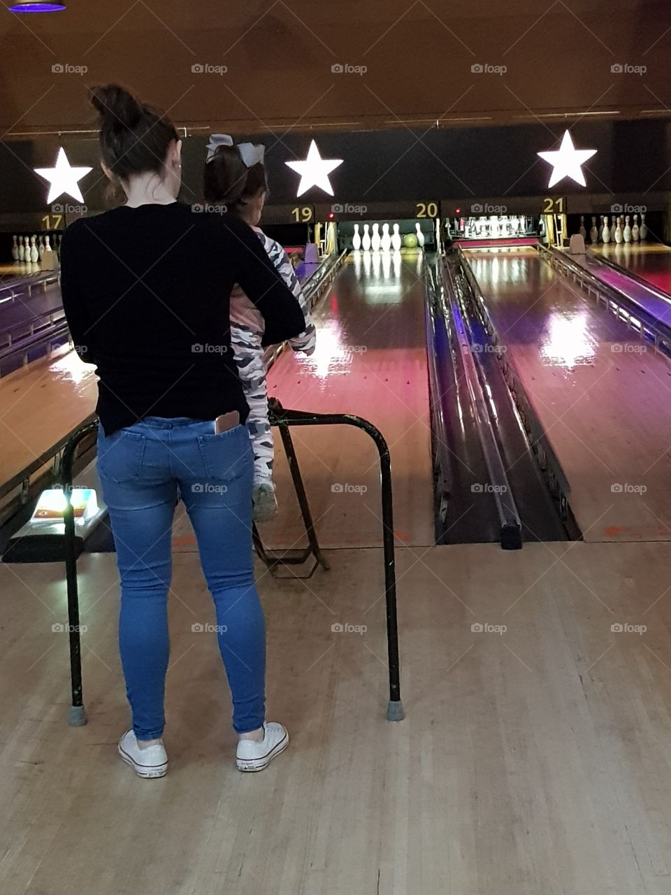 making bowling memories