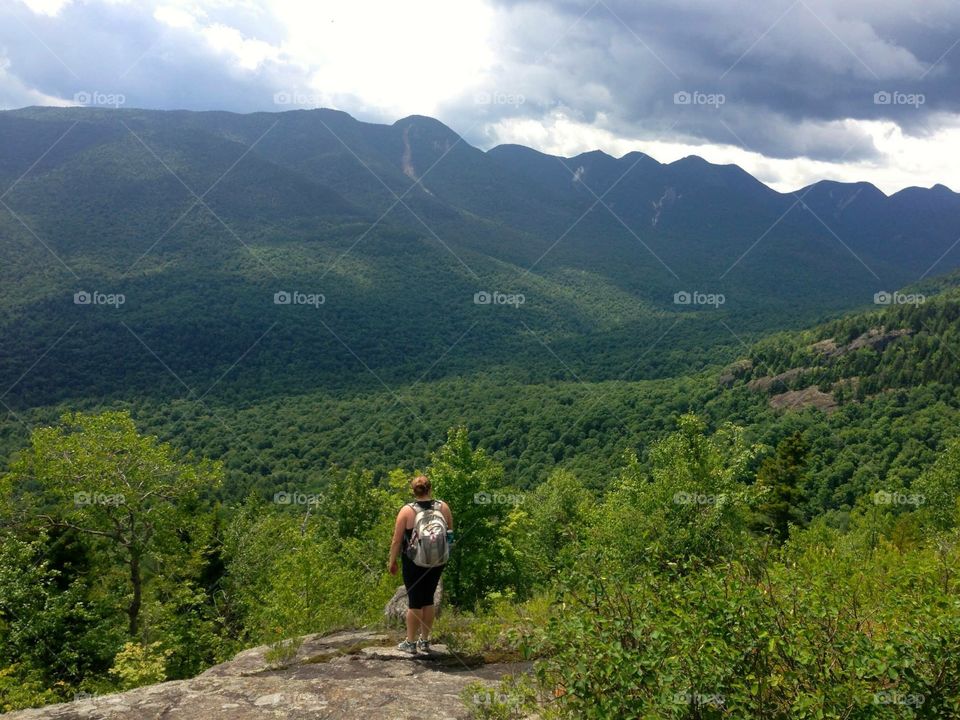 Hiking Big Slide Mountain in the Adirondacks via the Three Brothers