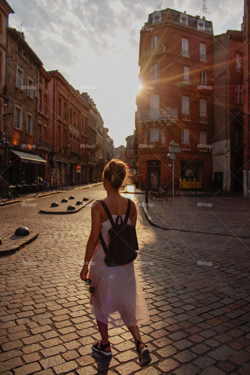 A walk in Toulouse