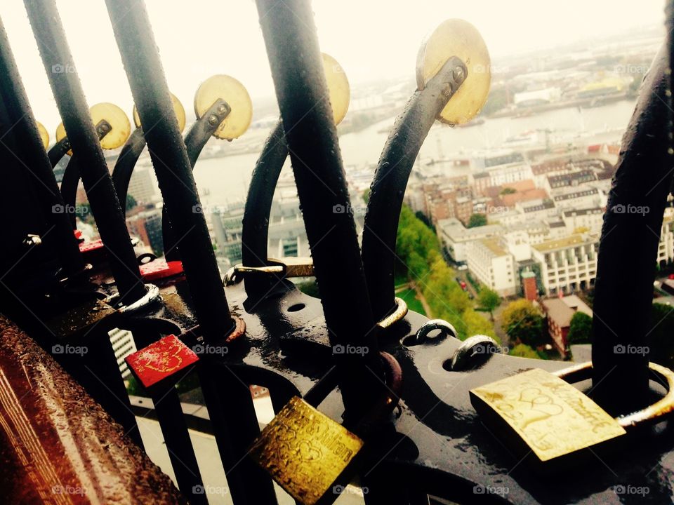 The Locks of Luneburg . Locks symbolizing love, secrets and promises. With the keys thrown away these locks will remain like their symbol. 