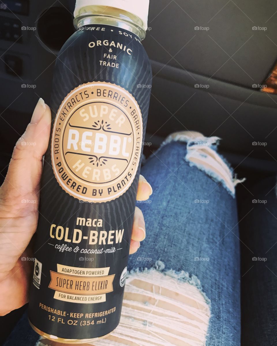 Love this stuff! Rebbl Cold Brew Maca! 