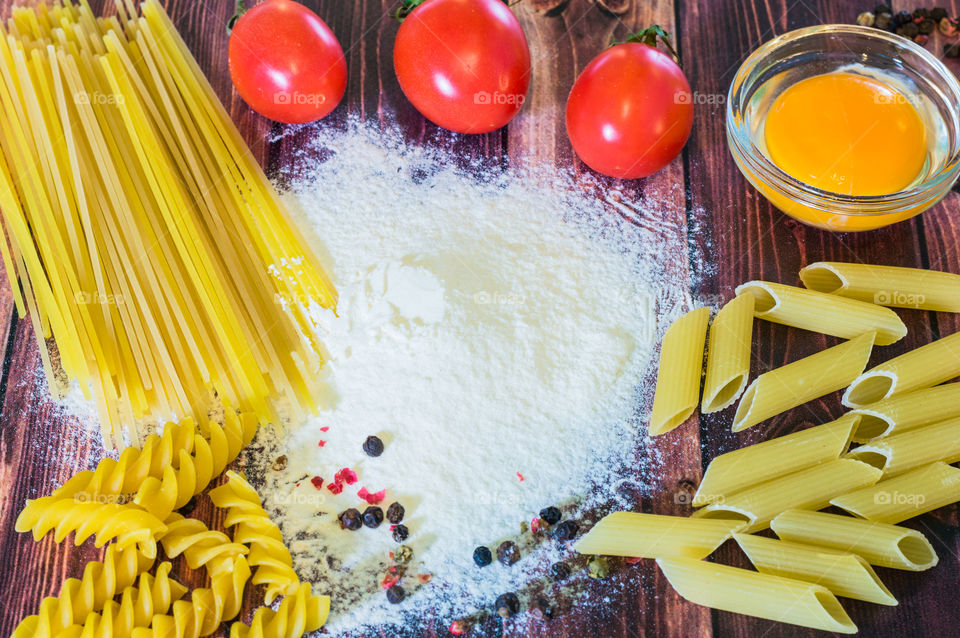 pasta food ingredients