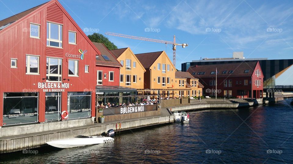 Kristiansand harbour 