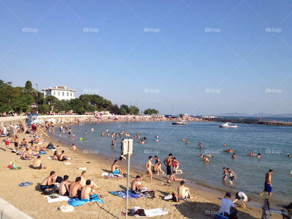 beach summer sunny sea by nelson.aponte