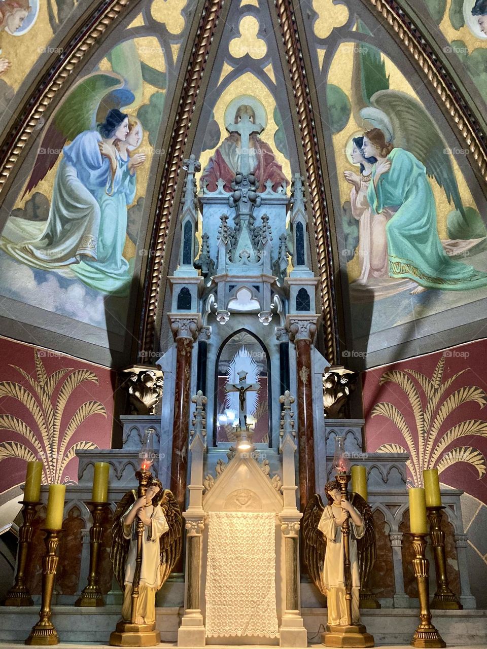 🇺🇸 Hello Brazil!  Our faith is also a work of art. Here: Chapel of the Blessed Sacrament of Basilica Nossa Senhora do Carmo, in Campinas / SP. / 🇧🇷 Nossa fé tb é arte. Aqui: Capela do Santíssimo Sacramento da Basílica N Sra Carmo, em Campinas / SP.