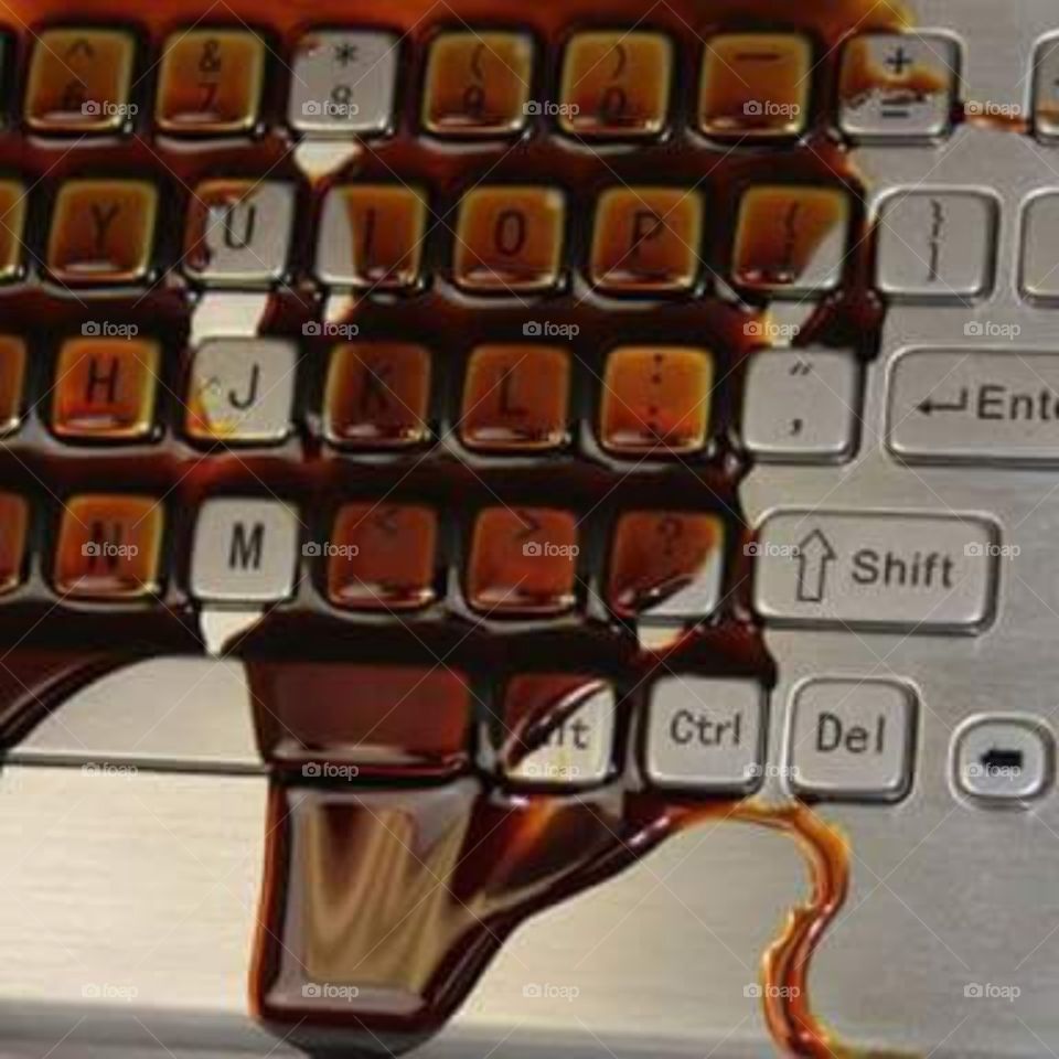 Technology Beautiful mirror keyboard