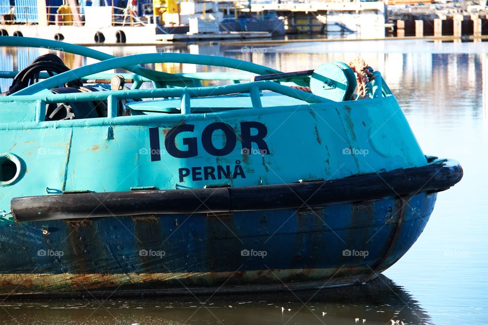 The tugboat Igor Pernå, Norrtälje, Sweden 