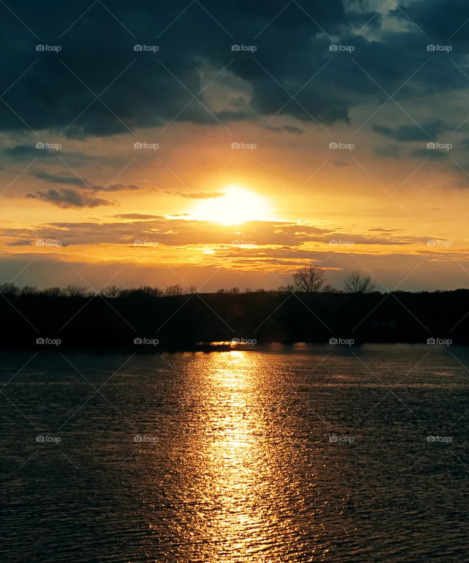 Sunset after the rain