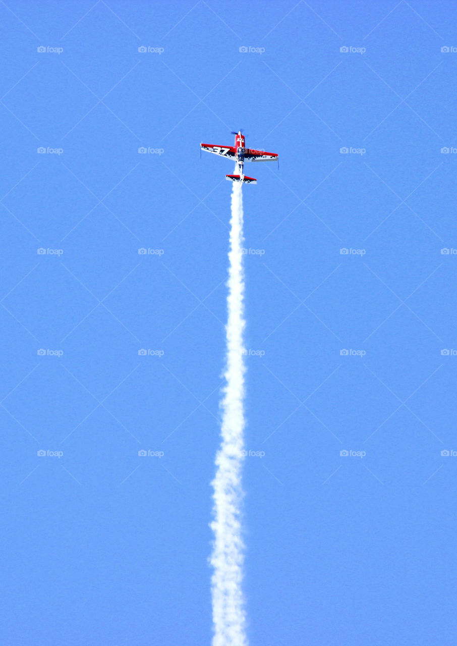 Air show - acrobatic flight