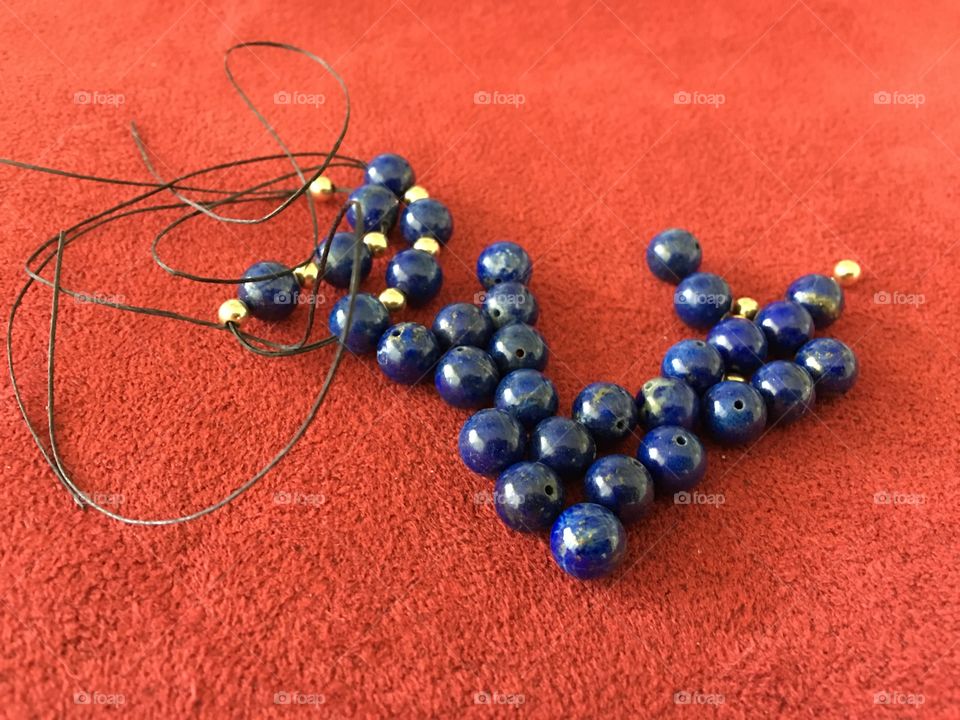 Another view lapis lazuli beads