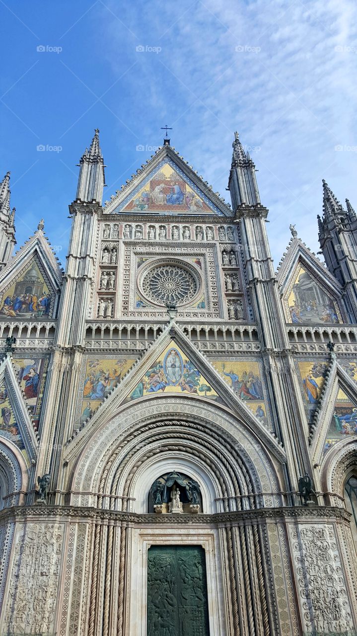 cathedral in orvieto