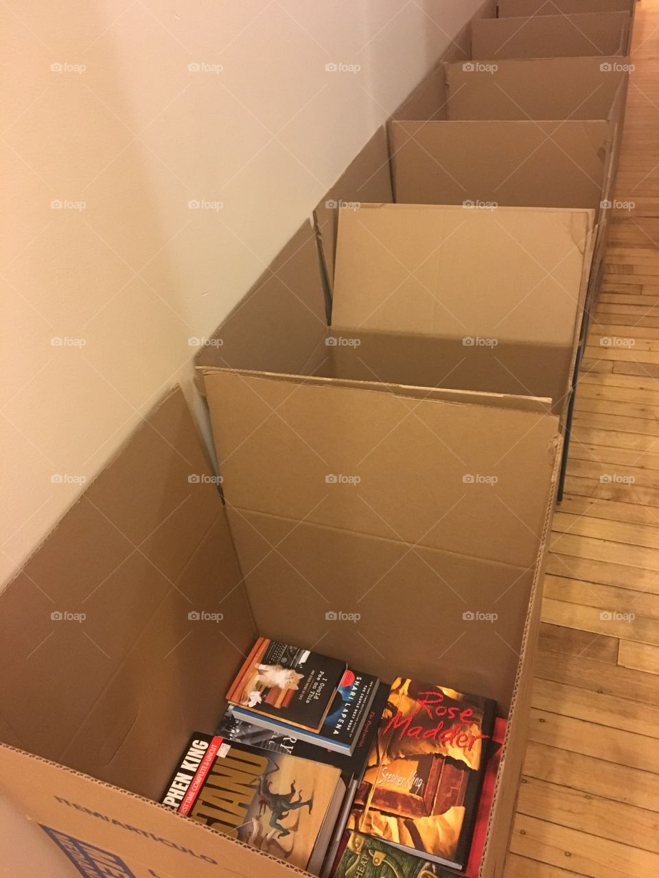 Moving boxes
