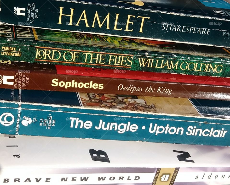 Books read in Highschool