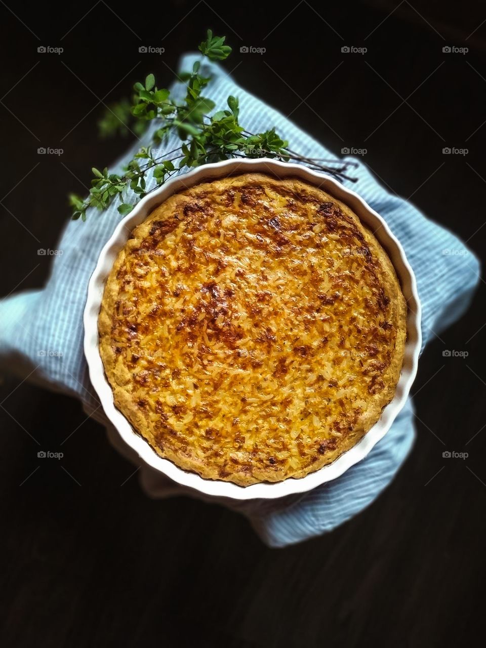 cake in a round shape