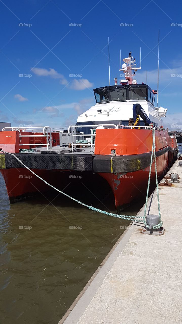 Windermere crew transfer vessel