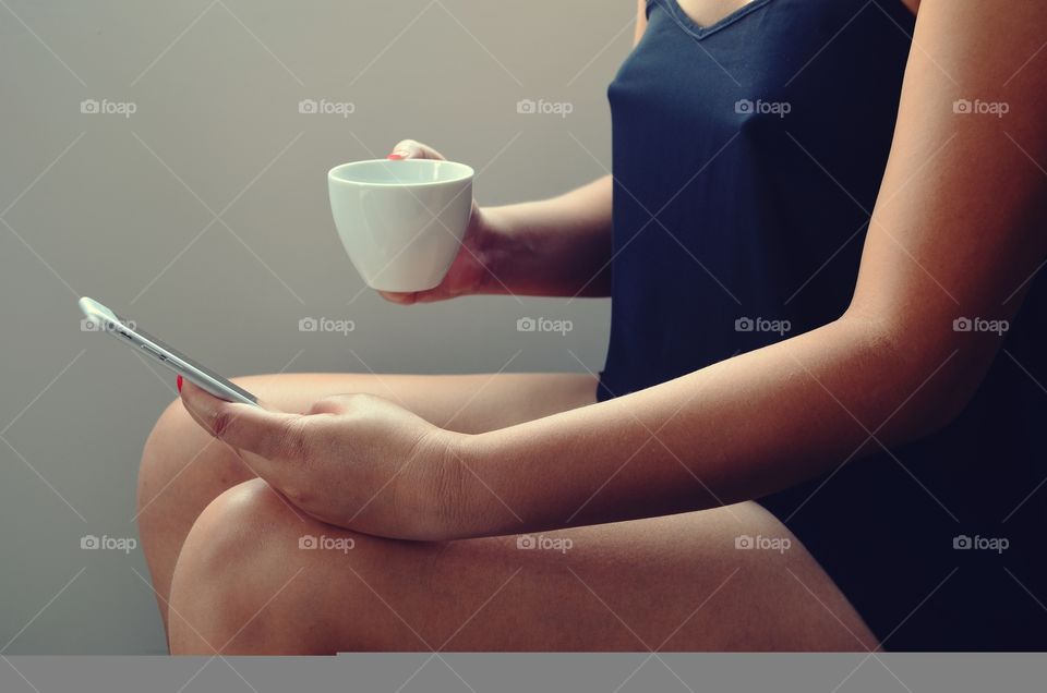 Coffee in the morning