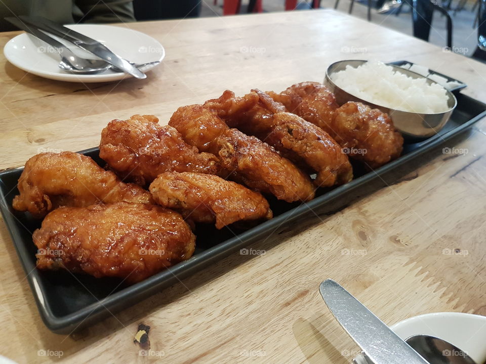 Chicken Korean foods