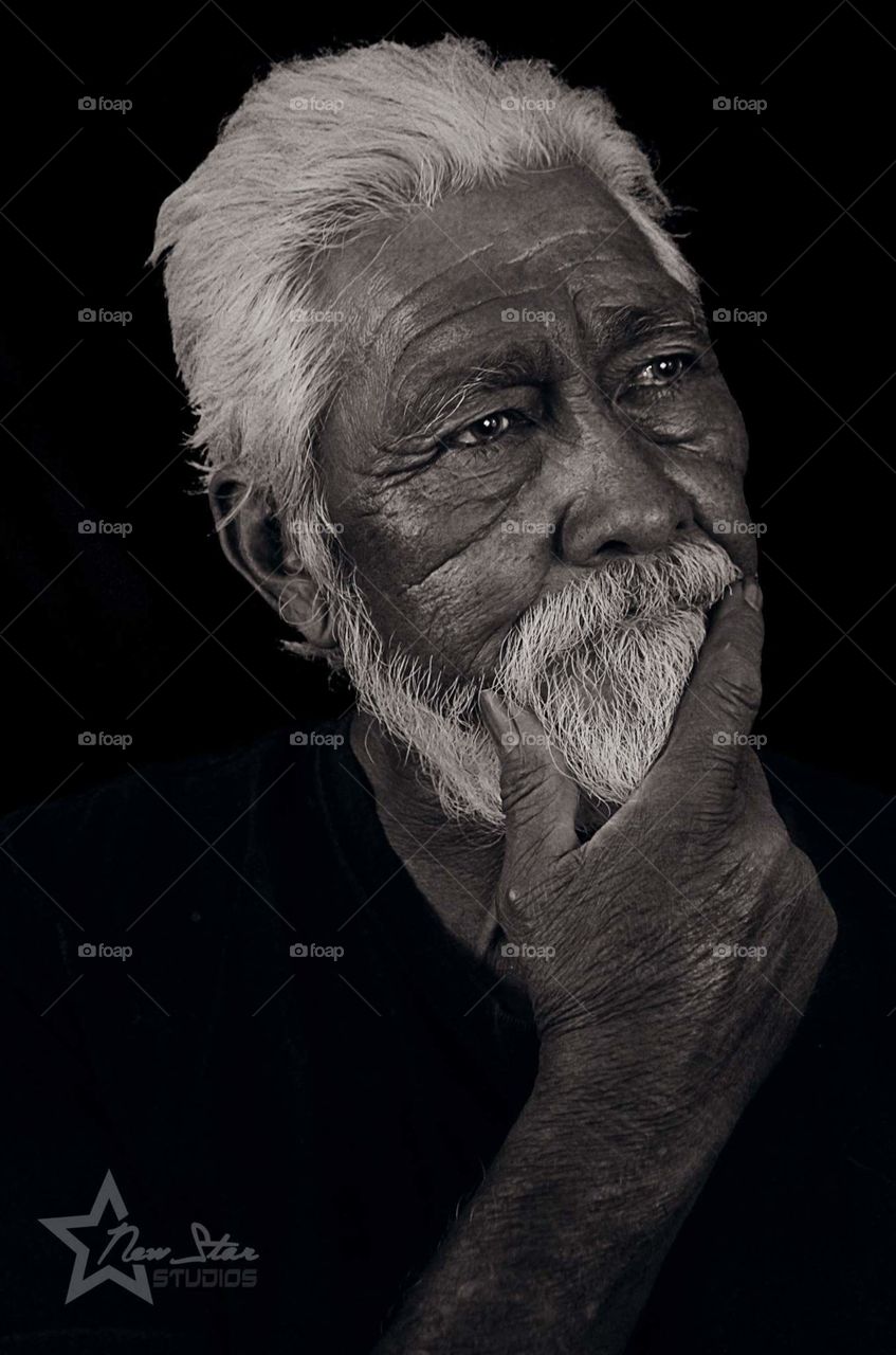 Glamour Portrait Older man